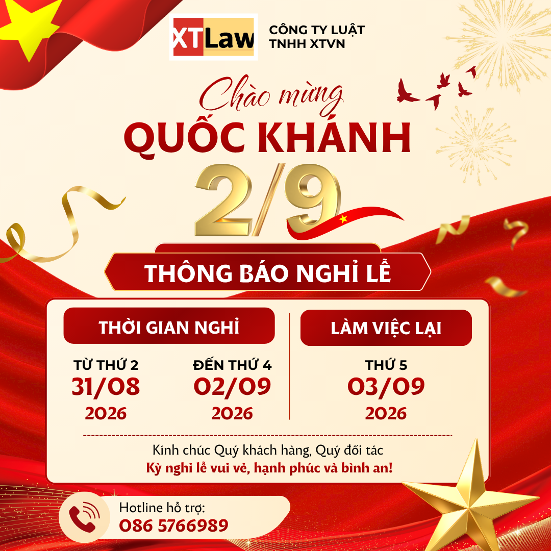 THÔNG BÁO LỊCH NGHỈ LỄ QUỐC KHÁNH NGÀY 02/9