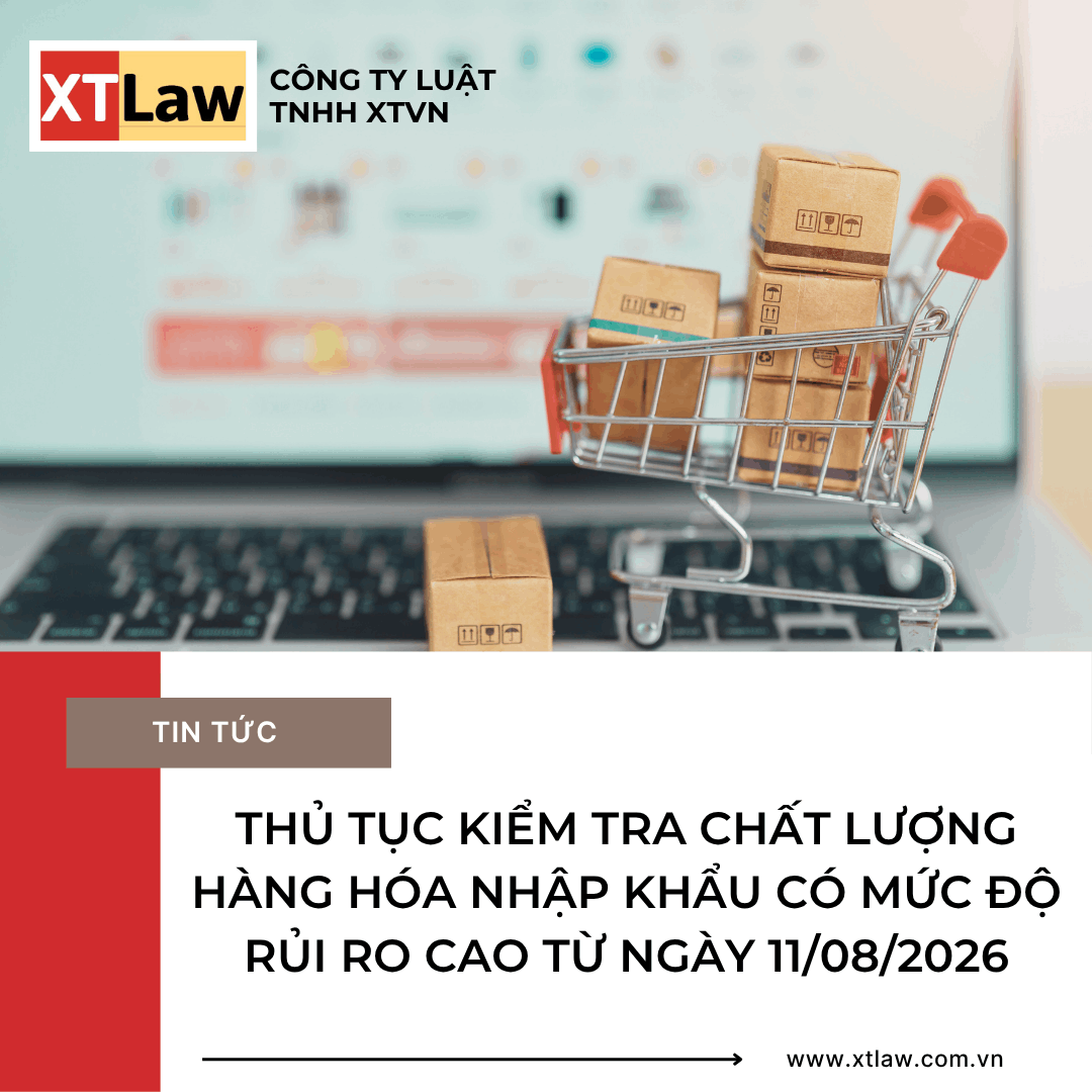THỦ TỤC KIỂM TRA CHẤT LƯỢNG HÀNG HÓA NHẬP KHẨU  CÓ MỨC ĐỘ RỦI RO CAO TỪ NGÀY 11/08/2026