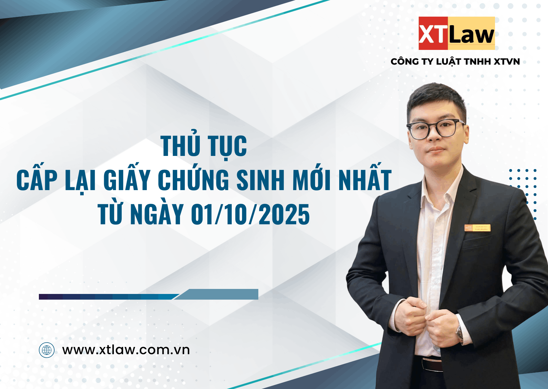 THỦ TỤC CẤP LẠI GIẤY CHỨNG SINH MỚI NHẤT TỪ NGÀY 01/10/2025